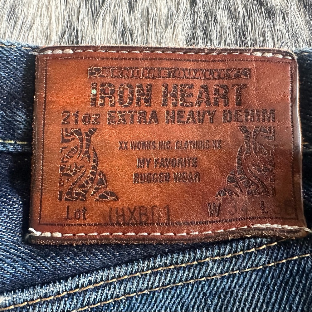 Iron Heart 21oz Japanese Selvedge Denim Jeans IHXB01